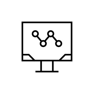 iş grafiği vektör illüstrasyonu