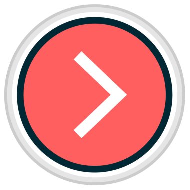 navigasyon okunun vektör çizimi modern simge