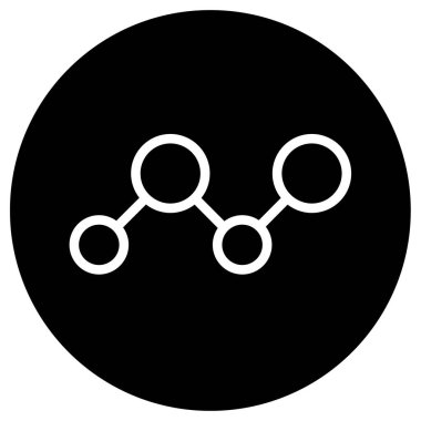 İnternet paylaşım simgesi, vektör illüstrasyonu basit tasarım