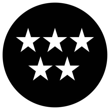 yıldız simgesi, vektör çizimi