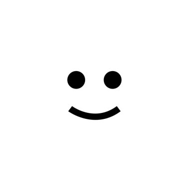 emoji, yüz ifadesi sembolü, simge simgesi, vektör illüstrasyonu