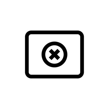 wirefram simgesi vektör illüstrasyonu