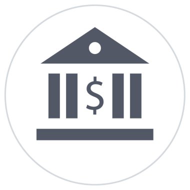 bankacılık basit vektör illüstrasyonu  