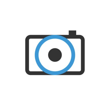 Kamera web simge vektör çizim  