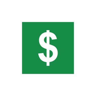 Dolar simgesi, ABD para işaretinin basit bir çizimi 