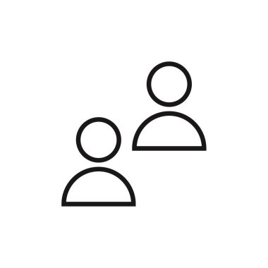 grup insan simgesi ana hat biçiminde 