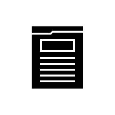 Kablo çerçeve simgesinin vektör illüstrasyonu