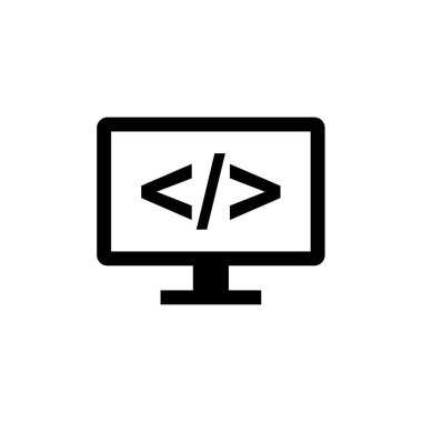 soyut ağ geliştirme vektör çizimi. 