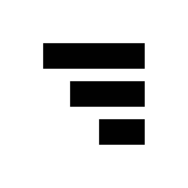 Balkendiagramm Symbol Vektor Illustration — Stockvektor