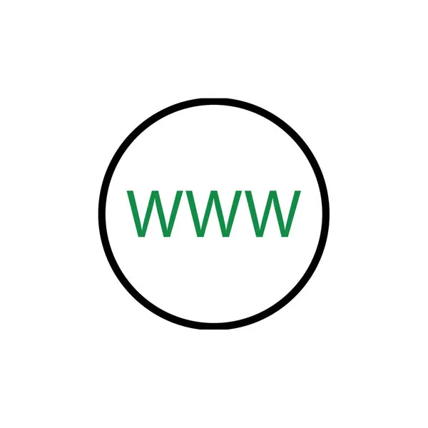 Icono Del Vector Del Navegador Para Sitio Web Diseño Aplicaciones — Archivo Imágenes Vectoriales