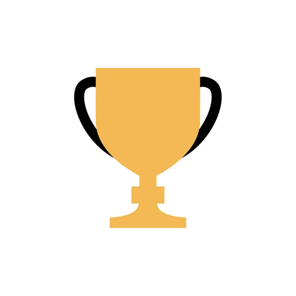 Trophy Award Icon Vector Illustration — Stock Vector