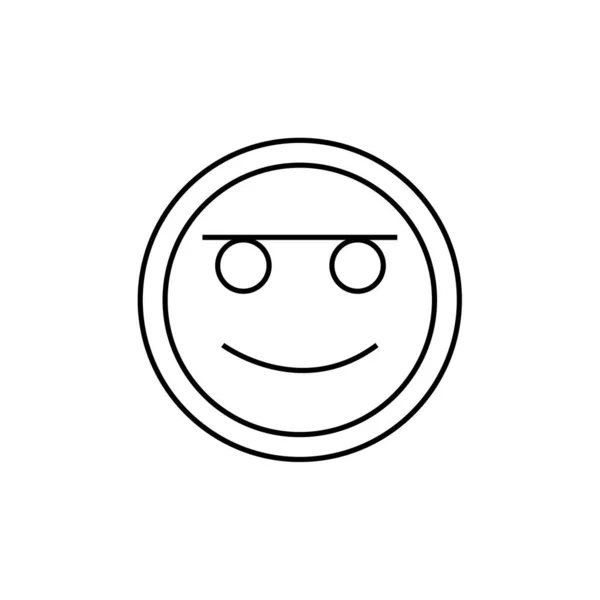 絵文字 顔の表情記号 絵文字アイコン ベクトルイラスト — ストックベクタ