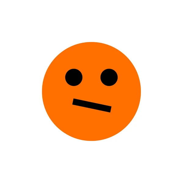 Vektor Illusztrációja Emoji Arckifejezés Érzelem Szimbólum — Stock Vector