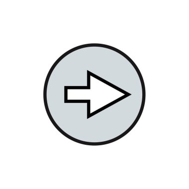 imleç yönü vektör illüstrasyonu  