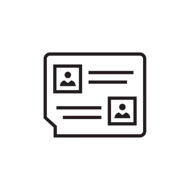 Beyaz arkaplanda arayüz simgesi tasarla 