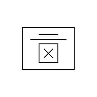 Kablolar modern simge, vektör illüstrasyonu