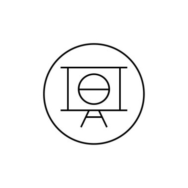 Vektör illüstrasyonu, fotoğraf simgesi ögesi arkaplanı 