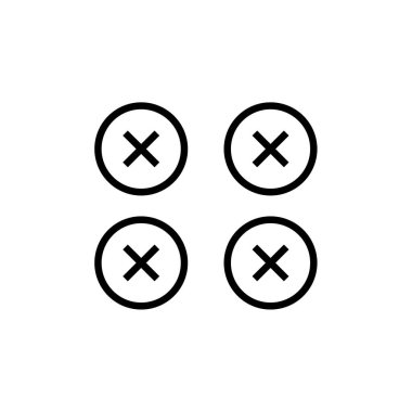 Kablolar modern simge, vektör illüstrasyonu