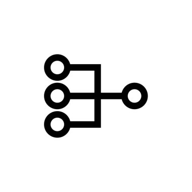 Modern iletişim simgesinin vektör illüstrasyonu    