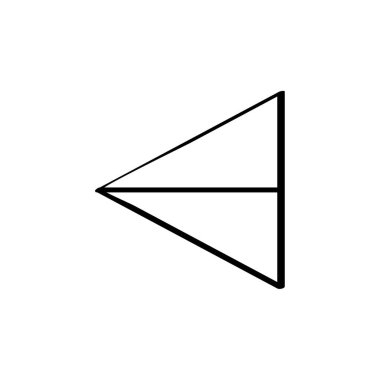 imleç yönü vektör illüstrasyonu  