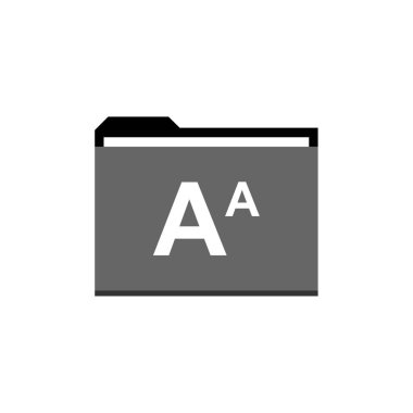 Web ve mobil uygulama tasarımınız için beyaz arkaplanda izole edilmiş dizin simgesi vektörü 