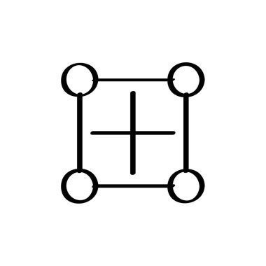 soyut yaratıcı şekiller, vektör illüstrasyonu basit tasarım