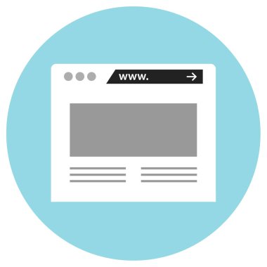 wirefram simgesi vektör illüstrasyonu