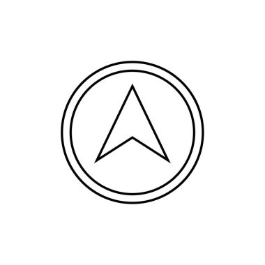 Hedef işareti simgesini, vektör çizim 