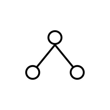 Ağ simgesinin vektör illüstrasyonu 