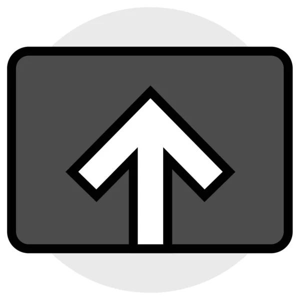 矢印のベクトル図現代のアイコン — ストックベクタ