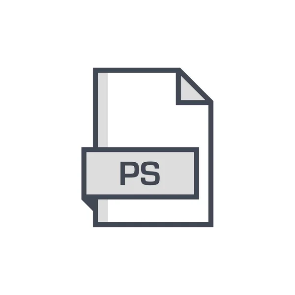 Illustrazione Vettoriale Icona File Pdf — Vettoriale Stock