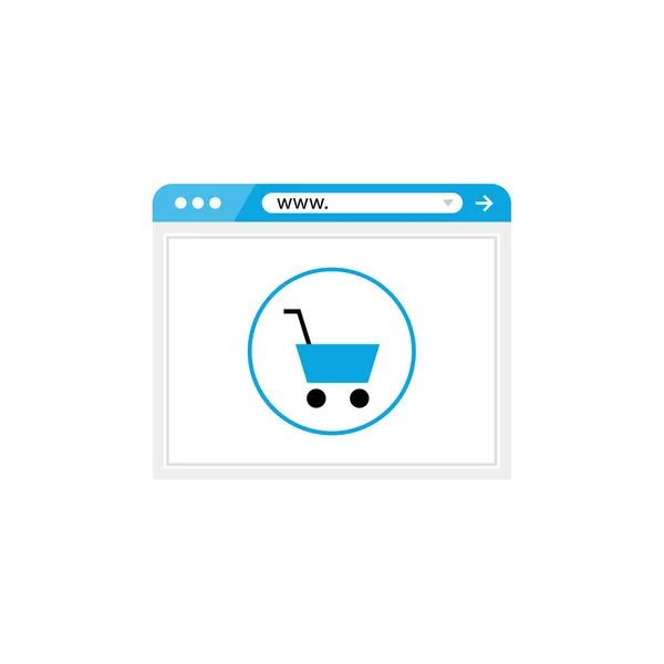 Online Shopping Concept Vector Illustration — Stock Vector