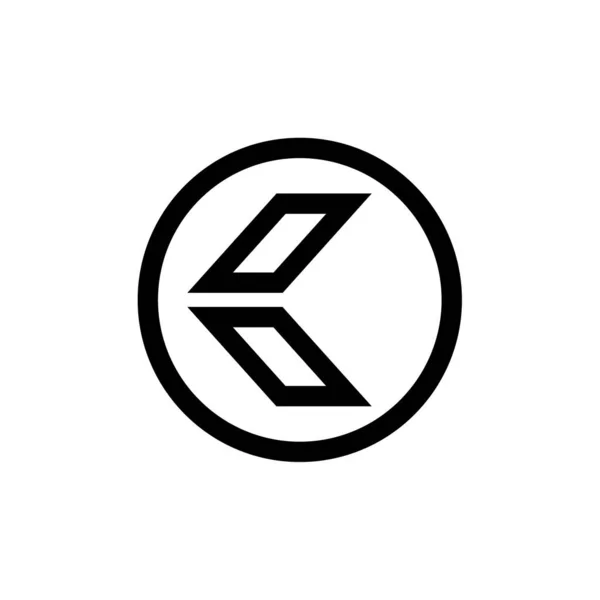 矢印ロゴデザインテンプレートベクトル — ストックベクタ