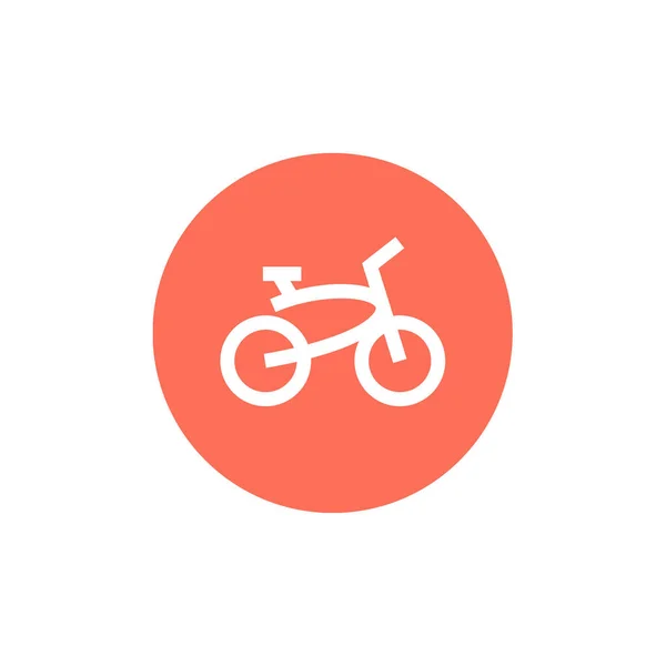 Bicycle Icon Vector Illustration — Stock Vector