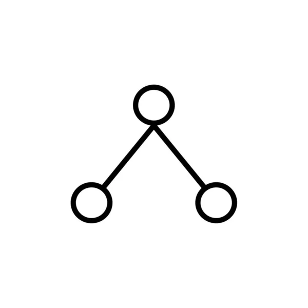 Vector Illustration Network Icon — Vetor de Stock