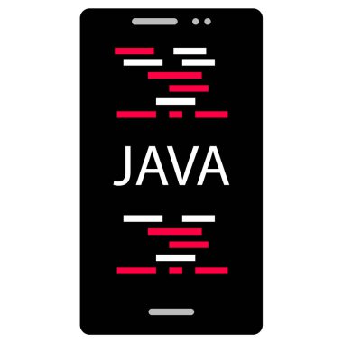 java programlama dili simgesi, vektör illüstrasyon tasarımı  