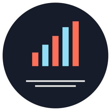 Çizelge. Web simgesi basit illüstrasyon