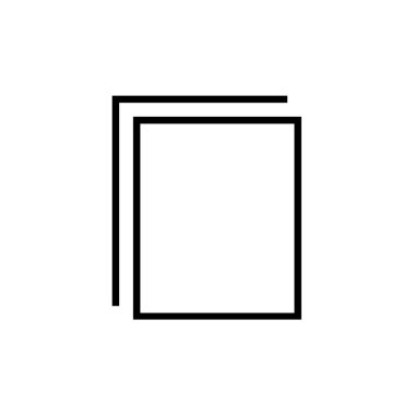 Kitap simgesinin vektör illüstrasyonu 