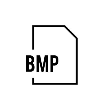 dmp dosya simgesi, vektör illüstrasyonu basit tasarım