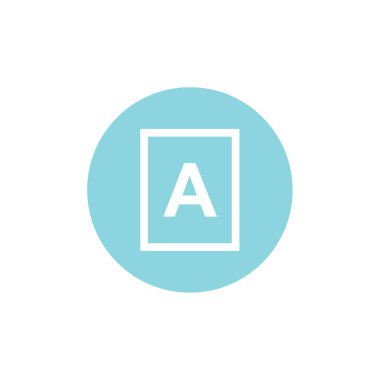 harf logo tasarım şablonu vektörü