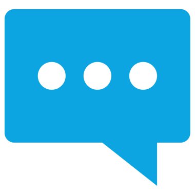 Metin Mesajlaşma simgesi vektör illüstrasyonu