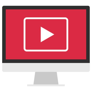 Video yayını. Web simgesi