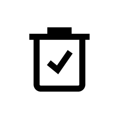 İşaretleme simgesinin vektör illüstrasyonu    