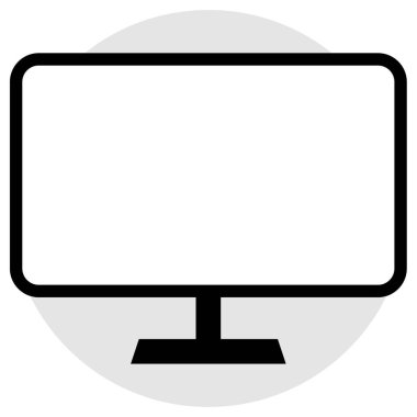 izleyici simgesi, görüntü simgesi, vektör illüstrasyonu  