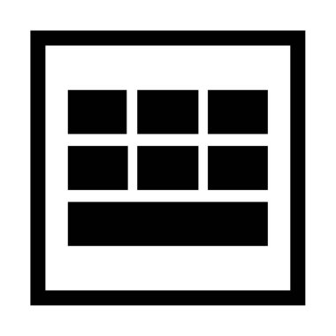 Kablolar modern simge, vektör illüstrasyonu