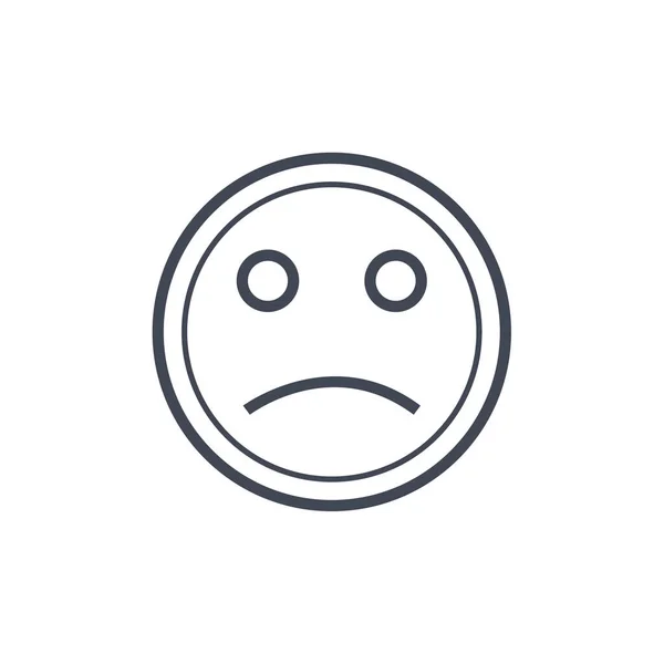 Vektor Illustration Emoji Ansiktsuttryck Emotion Symbol — Stock vektor