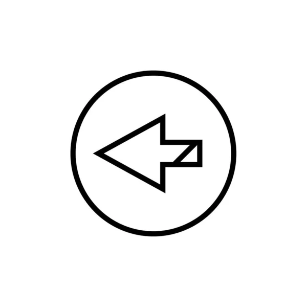 Arrow Icon Vector Arrow Symbol — Stock Vector