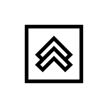 ok yönü ok simgesi ana hat biçiminde 