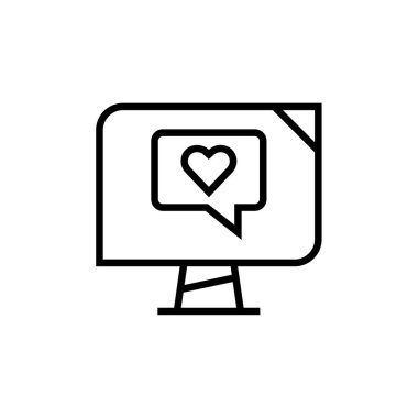 Metin Mesajlaşma simgesi vektör illüstrasyonu