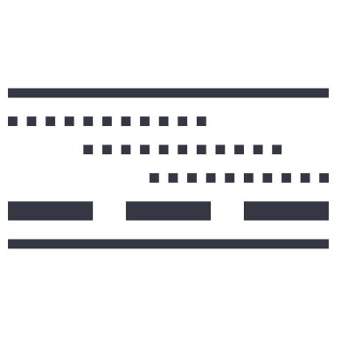 Web Geliştirme basit simgesi, vektör illüstrasyonu